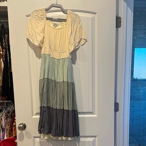 Polagram Cream Pleated Top